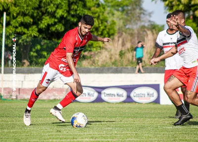 River em partida no CT Afrânio Nunes