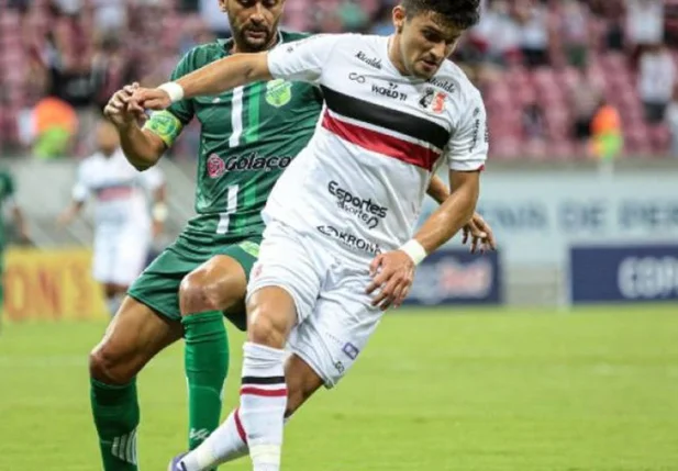 Santa Cruz foi eliminado pelo Floresta na seletiva da Copa do Nordeste.