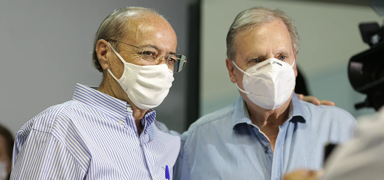 Sílvio Mendes e Tasso Jereissati