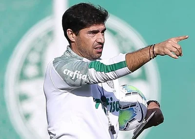 Técnico Abel Ferreira.