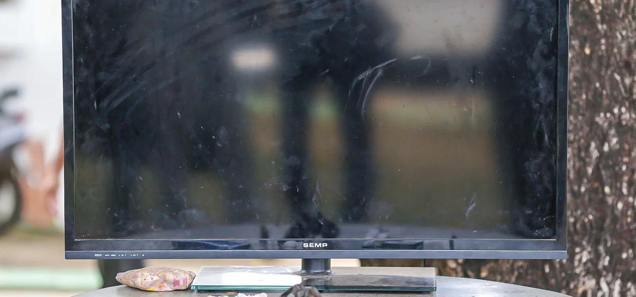 Televisão apreendida