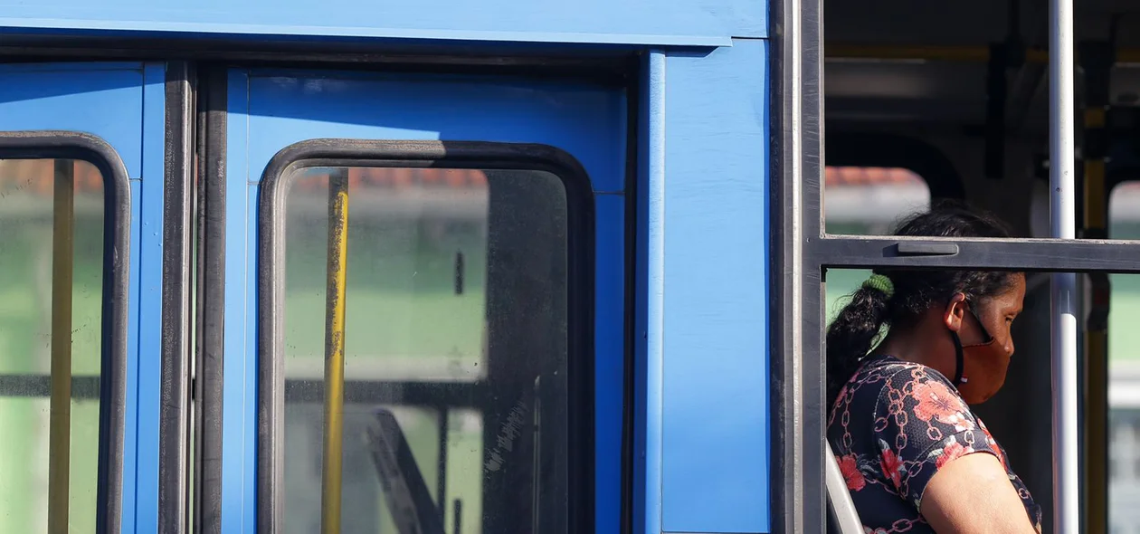 Usuária do transporte público