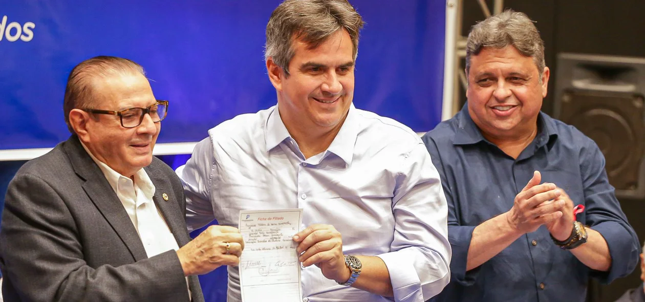 Valdeci Cavalcante, Ciro Nogueira e Júlio Arcoverde