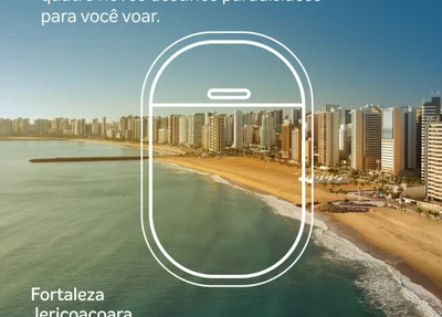 Voos da Rota das Emoções começam no dia 12 de dezembro