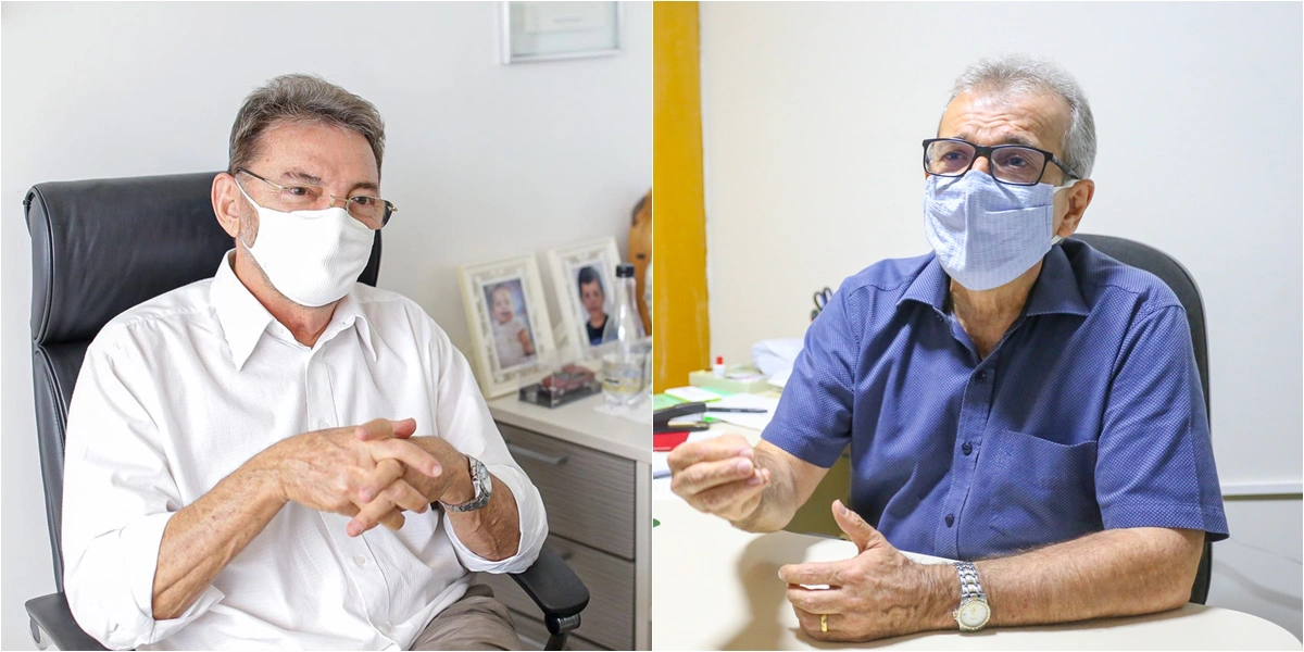 Wilson Martins e João Vicente Claudino