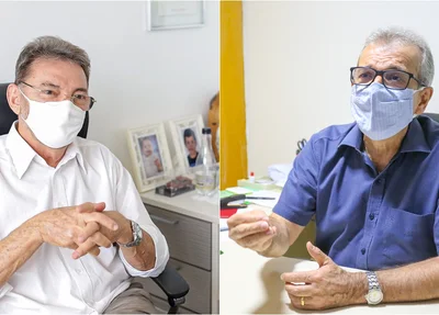 Wilson Martins e João Vicente Claudino