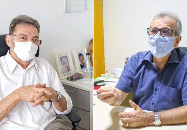 Wilson Martins e João Vicente Claudino