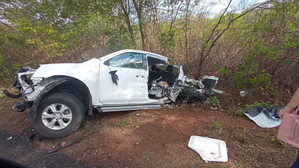 A frontier ficou destruída