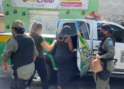 A mulher foi presa durante a prova do Enem