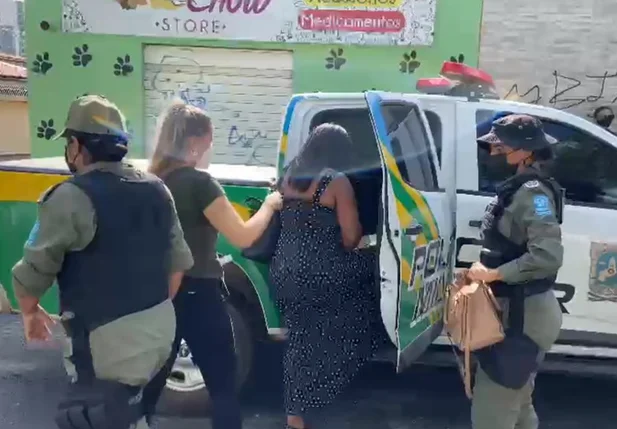 A mulher foi presa durante a prova do Enem