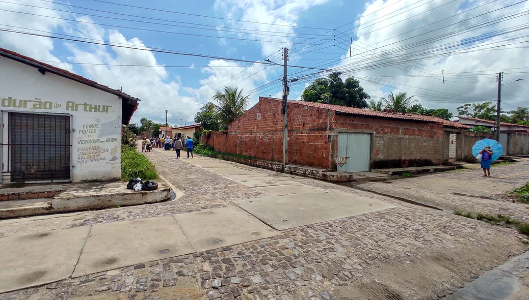 A obra foi feita com recursos próprios