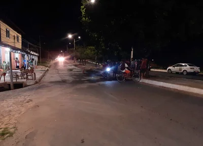 Acidente de moto no Parque Sul