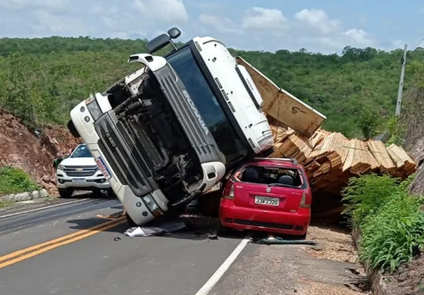 Acidente em Bom Jesus