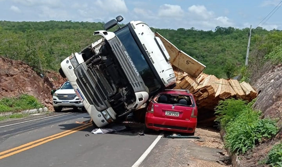 Acidente em Bom Jesus