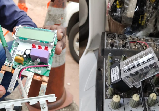 Acusado utilizava placa eletrônica para fraudar medidor em Teresina