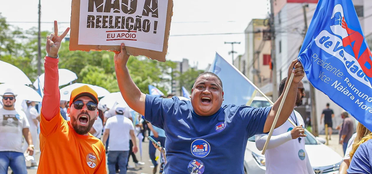 Advogados das chapas 1 e 2 contra a reeleição de Celso Barros