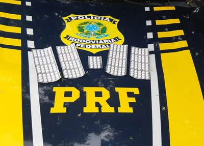 Anfetaminas apreendidas pela PRF