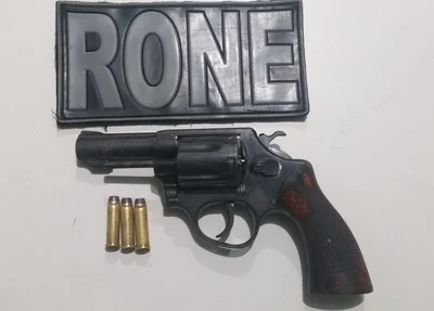 Arma apreendida pelo RONE no Alto Alegre