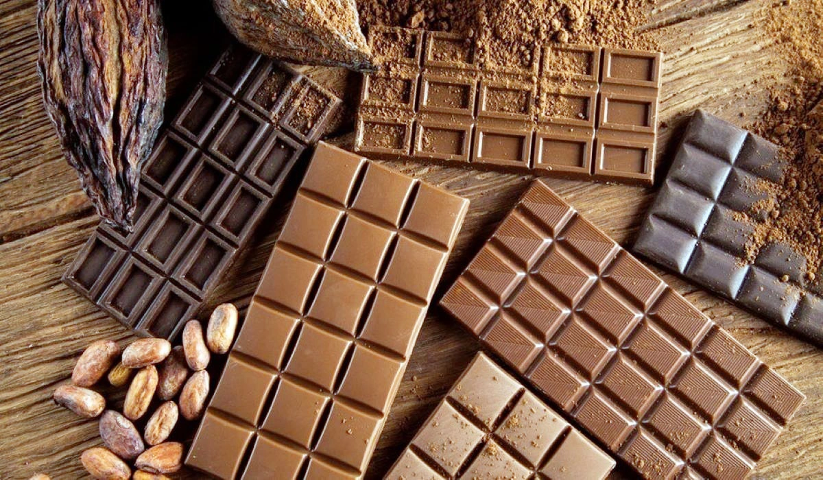 barras de chocolate