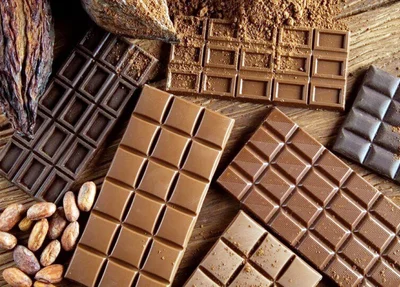 barras de chocolate