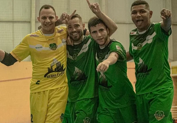 Campo Largo é campeão do 1° turno do Piauiense de Futsal