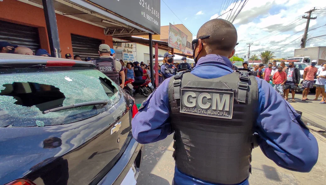 Carro de uma funcionária da autoescola