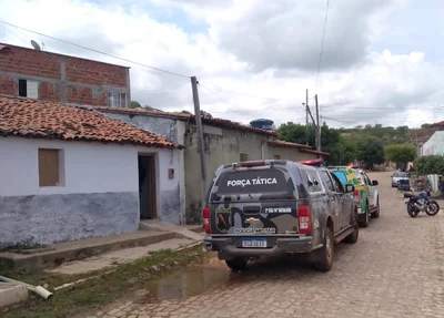 Casa de um dos suspeitos em Simplício Mendes