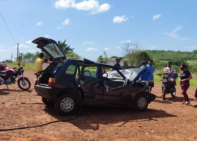 Casal morre e filhos ficam feridos em acidente na PI 112 em Luzilândia