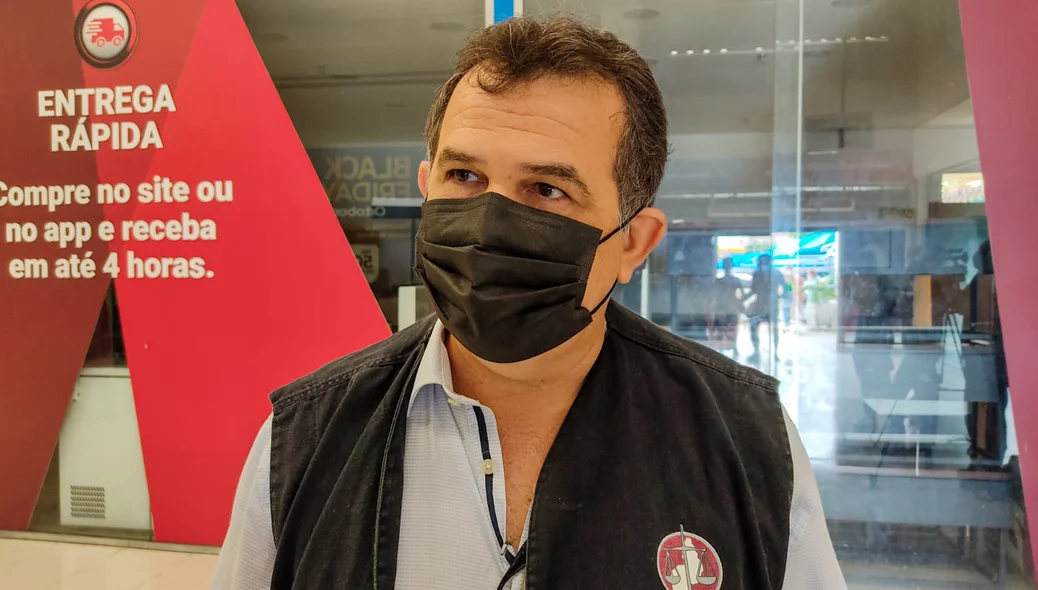Chefe de fiscalização, José Arimateia Arêa Leão
