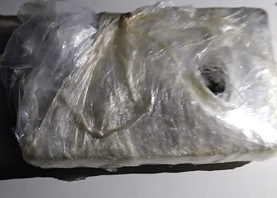Cocaína apreendida
