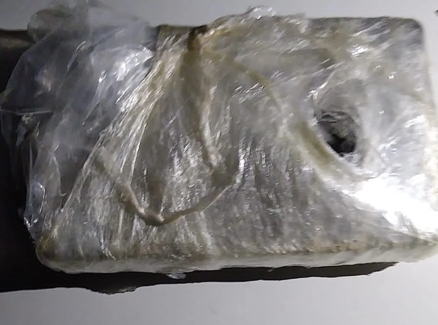 Cocaína apreendida
