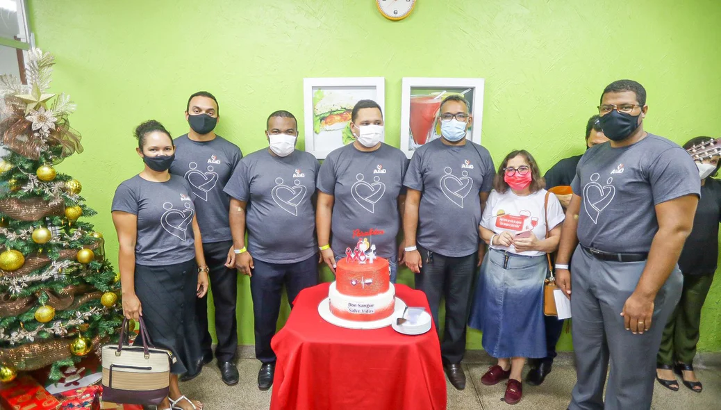 Comemoração ao dia do doador voluntário de sangue