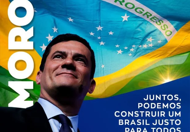 Convite do ato de filiação de Sérgio Moro