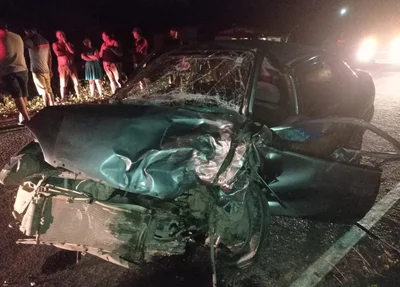 Corsa Classic era conduzido por José Francisco Alves da Silva