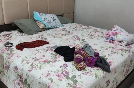 Criança foi encontrada debaixo dos travesseiros da cama dos pais