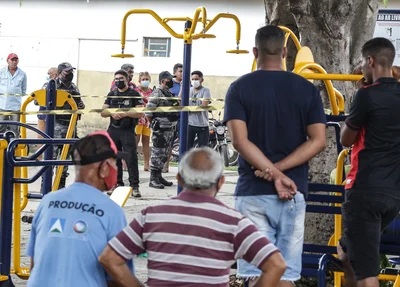 Crime aconteceu na praça