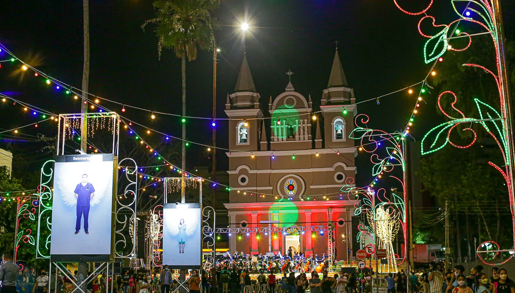 Decoração no Centro de Teresina