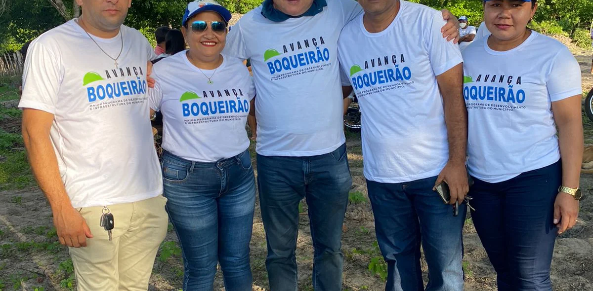 Deputado João Mádison ao lado da prefeita Genir, do ex-prefeito Solteiro e de outros amigos