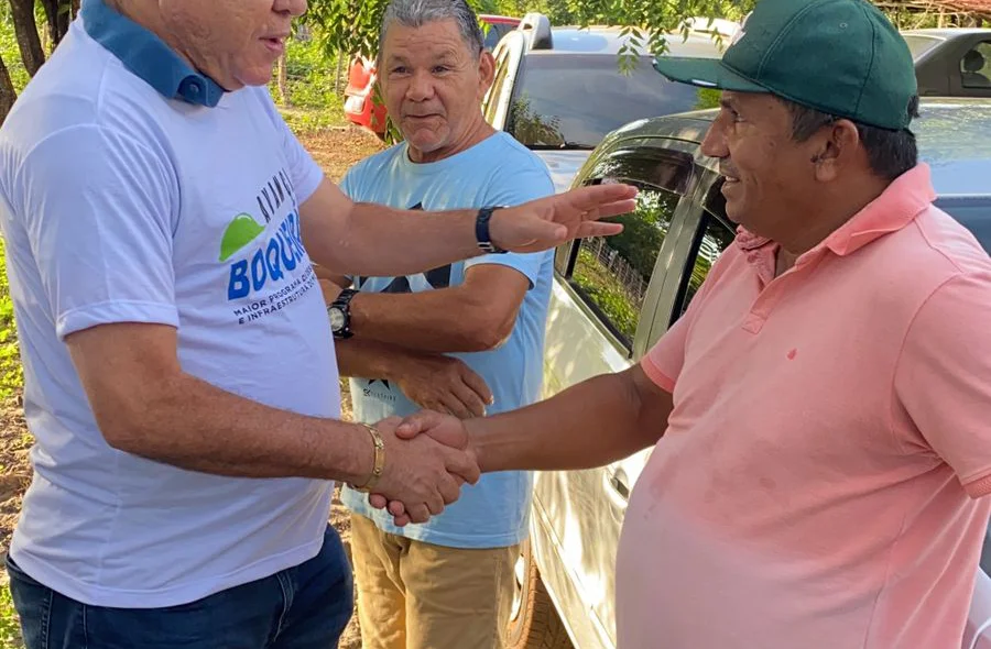 Deputado João Madison na cidade de Boqueirão do Piauí