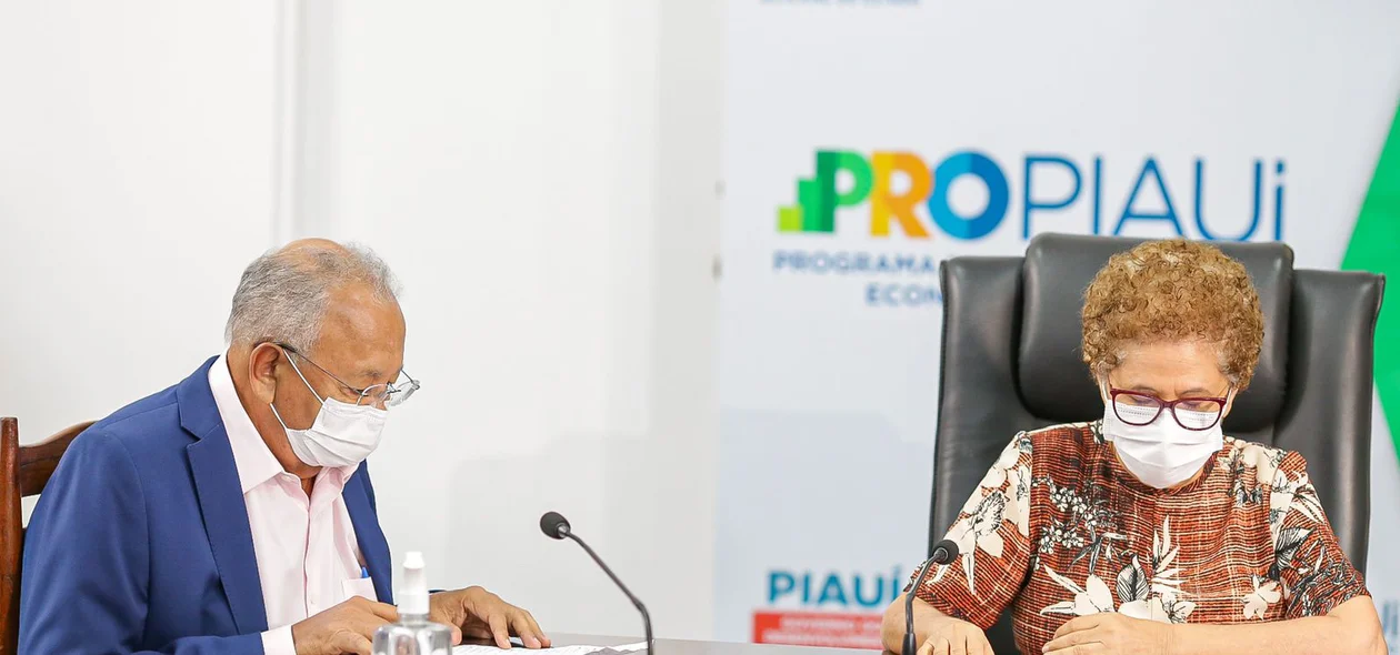 Dr. Pessoa e Regina Sousa