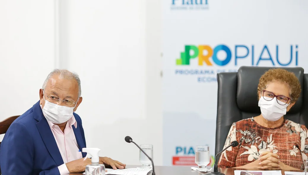 Dr. Pessoa e Regina Sousa