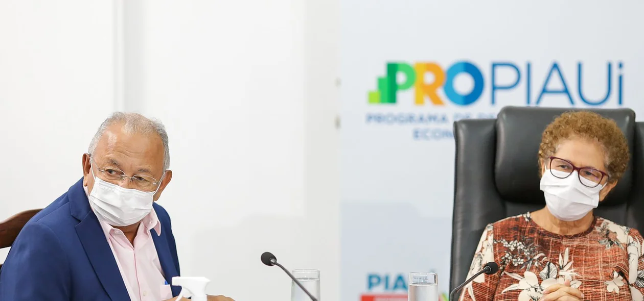 Dr. Pessoa e Regina Sousa