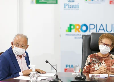 Dr. Pessoa e Regina Sousa