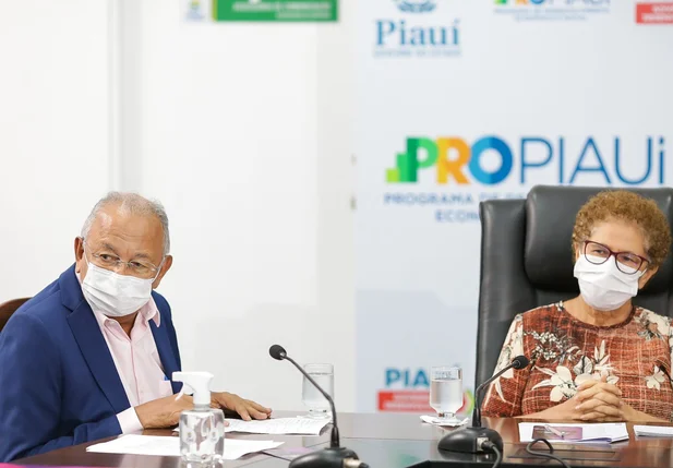 Dr. Pessoa e Regina Sousa