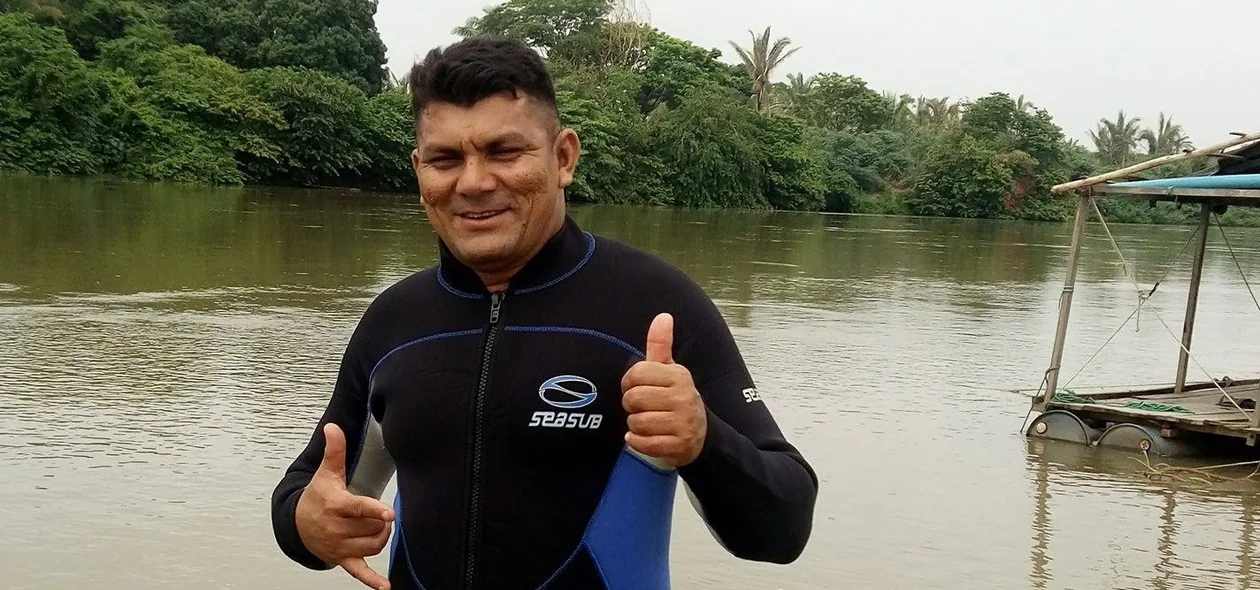 Edinilson Santos, dragueiro que morreu afogado no exercício da profissão