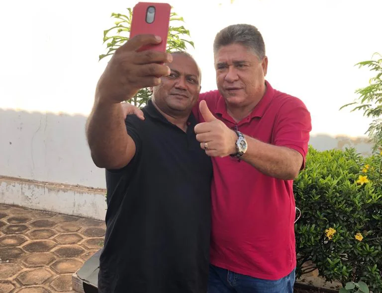 Em Gilbués, Mádison visitou amigos