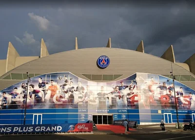 Estádio Parc des Princes.