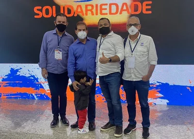 Evaldo Gomes participa de Encontro Nacional do Solidariedade em São Paulo