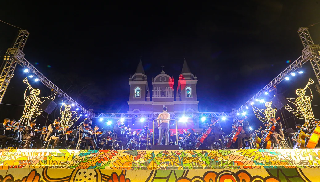 Evento teve a participação da orquestra sinfônica