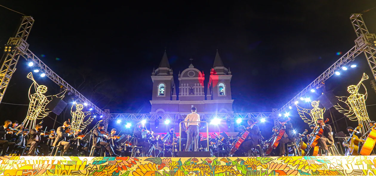 Evento teve a participação da orquestra sinfônica